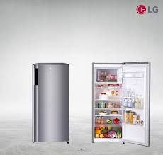 LG REF 331SLBB - One Door Refrigerator Silver 199L