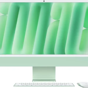 Apple iMac 24" (M4 Chip) Green – 16GB RAM | 256GB SSD | 8-Core CPU | 8-Core GPU