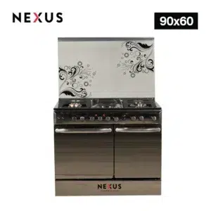 NEXUS 4-BURNER + 2 HOTPLATES GAS COOKER