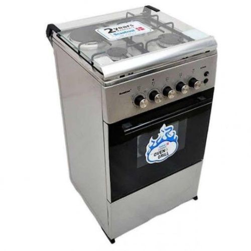 Scanfrost 3-Burner 1 Hotplate Gas Cooker