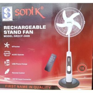 Sonik Rechargeable Fan