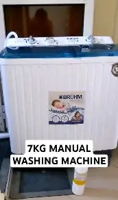 Bruhm washing machine 7kg (manual)