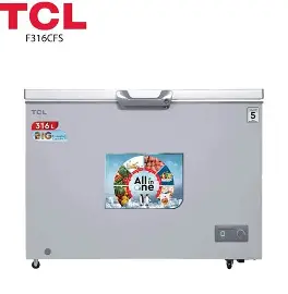 TCL freezer 310L